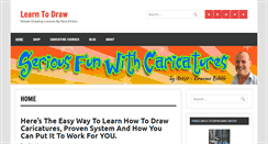 Desktop Screenshot of learn-to-draw.org